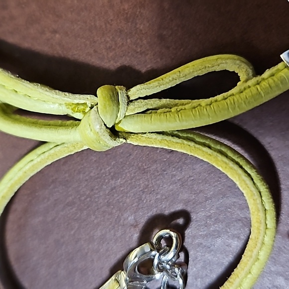 Christian Dior CD Logo Leather Bracelet - Picture 3 of 3